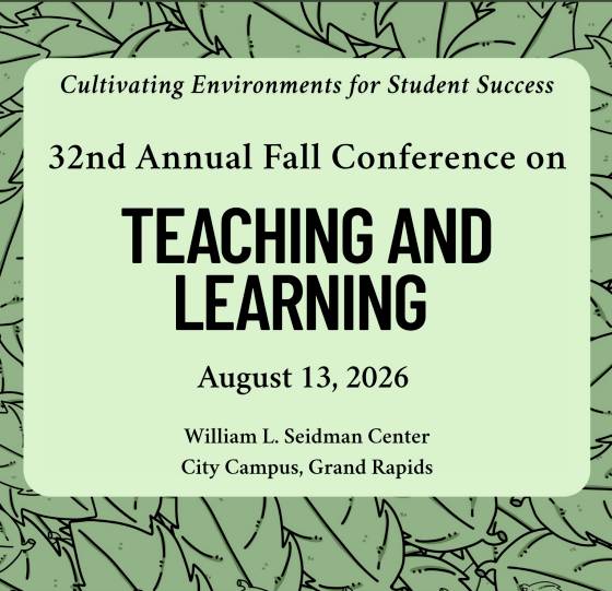 Promotion text announcing the 32nd Annual Fall Conference on Teaching and Learning